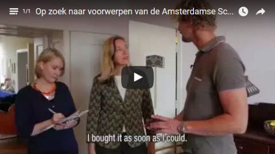 De speurtocht van conservator Ingeborg de Roode is te volgen via een speciale Tumblr website